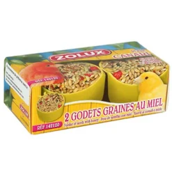 ZOLUX Godets pour canaris au miel - x 2