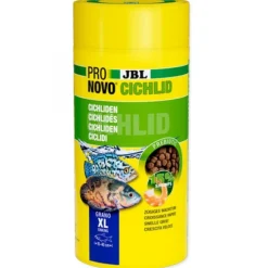 JBL Granulés poissons XL spécifiques cichlidés, ProNovo Cichlid Grano - 530g/1L