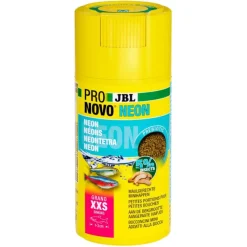 JBL Granulés pour néons et petits characins Pronovo Grano XXS Click + - 100 ml