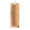 MARTIN SELLIER Griffoir rondin pour chat en bambou coloris beige Up and Down - 55 cm