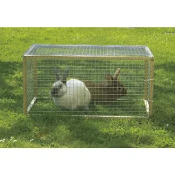 NORTENE Grillage Fensanet Maille 1,27x 1,27 cm Fer galvanisé Gris L2,5 m x H50 cm