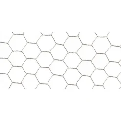 NORTENE Grillage Galvanex maille hexagonale 1,3 cm Métal galvanisé Gris L5 m x H50 cm