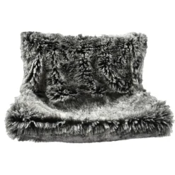 BOBBY Hamac de radiateur pour chat coloris noir Poilu Bicolor - 47 x 30 x 25 cm