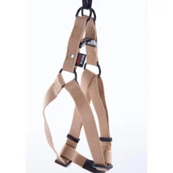 MARTIN SELLIER Harnais baudrier réglable beige pour chien - 2x50/70 cm