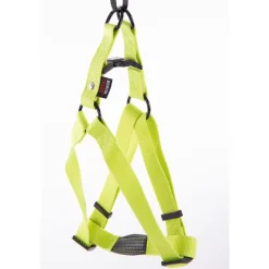 MARTIN SELLIER Harnais baudrier réglable vert citron pour chien - 2,5x70/90 cm