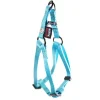 MARTIN SELLIER Harnais baudrier réglable turquoise pour chien - 1x25/35 cm
