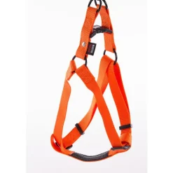 MARTIN SELLIER Harnais baudrier réglable orange pour chien - 2,5x70/90 cm