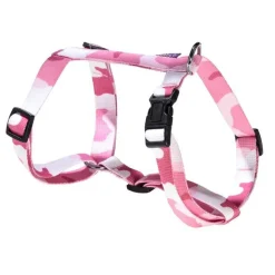 CROCI Harnais camouflage rose Bobby taille S