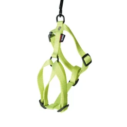 MARTIN SELLIER Harnais Confort vert citron pour chien - 4x90/110 cm