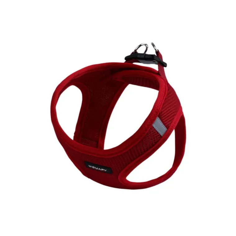 WOUAPY Harnais pour chat coloris rouge Soft - Taille unique