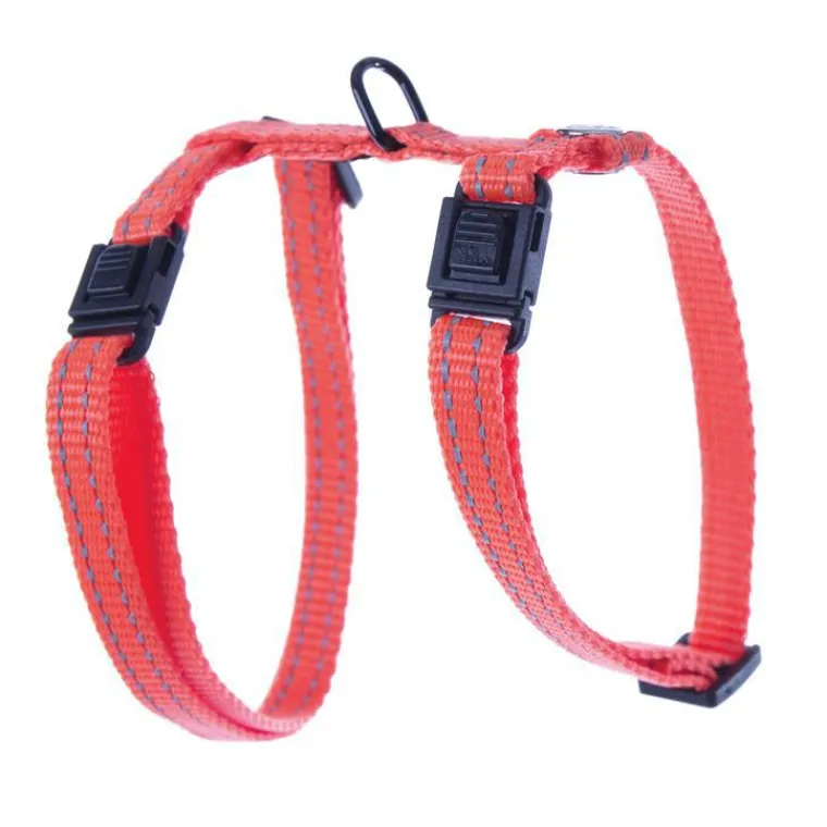 MARTIN SELLIER Harnais pour chien réglable orange Flash - 35/50 cm