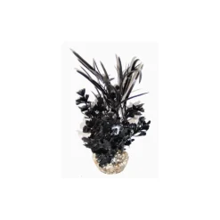 LABEO Herbe papillon noire en plastique