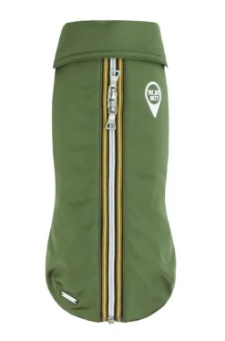 WOUAPY Imper pour chien coloris kaki GPS - Taille 44