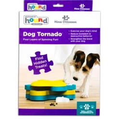 NINA OTTOSSON Jeu d'intelligence pour chien coloris multicolore Nina Ottoson Tornado niveau 2 - 4,5 x 18,8 x 7 cm