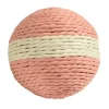 BOBBY Jouet à griffer pour chat coloris rose Boule - ? 10 cm
