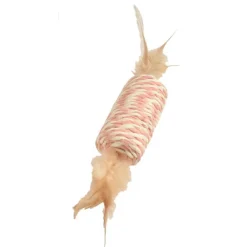 BOBBY Jouet à griffer pour chat coloris rose Tube - 8 x 3,5 cm