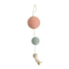 BOBBY Jouet à griffer pour chat coloris rose Plume - 55 x 12 cm