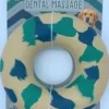 BUBIMEX Jouet à mâcher pour chien bagel anneau en caoutchouc naturel coloris bleu – Ø 12,5 cm (taille L)