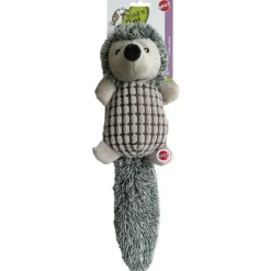 GIRARD Jouet chien herissoft gris spot 40cm