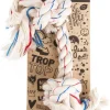 MARTIN SELLIER Jouet corde pour chien tricolore - 26 cm