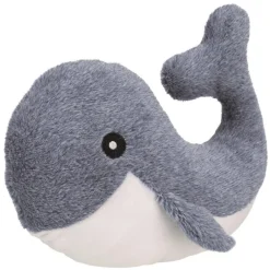 TRIXIE Jouet peluche en polyester recyclé Be Nordic baleine Brunold - 25 cm