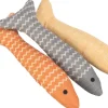 TRIXIE Jouet pour chat en tissu coloris multicolore poisson avec catnip - 20 cm