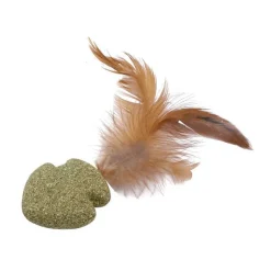 WOUAPY Jouet pour chat matatabi poisson nageur à plumes 12x5x1 cm