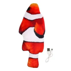 WOUAPY Jouet pour chat nemo vibrant 27x11x3,5 cm