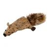 WOUAPY Jouet pour chat souris en liège avec fourrure 16x6 cm