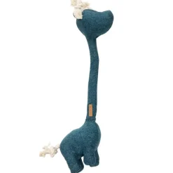 EUROPET Jouet pour chien coloris bleu peluche girafe D&D Home George - 20 x 10 x 52 cm