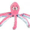 BUBIMEX Jouet pour chien coloris rose peluche pieuvre - 45 cm