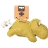 D&D HOME Jouet pour chien Emmy hippopotame tissu jaune 34x14x12 cm