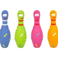 FLAMINGO Jouet pour chien en latex quille de bowling - 20 cm