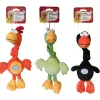 TYROL Jouet pour chien oiseau bavard - 38 cm