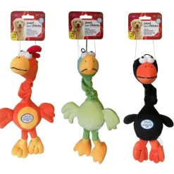 TYROL Jouet pour chien oiseau bavard - 38 cm