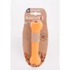 MARTIN SELLIER Jouet pour chien os Rubb'N'Roll coloris orange en plastique - 14,5 cm