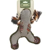 DUVOPLUS Jouet pour chien peluche grenouille coloris gris Canvas - 30 x 27 cm