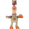 FLAMINGO Jouet pour chien vert Natura Delight Poulet - 42 cm