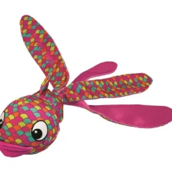 FLAMINGO Jouet pour chien Wubba Finz Pink Kong – Taille S