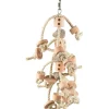 FLAMINGO Jouet pour perroquet coloris beige en sisal Jo Sully Naturel – 50 cm