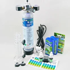 JBL Kit CO2 pour aquarium ProFlora u501, facile d'usage - - avec recharges disponibles