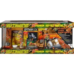 ZOOMED Kit de démarrage pour terrarium coloris noir pogona juvénile dragon – 76 x 30 x 30 cm