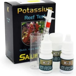 BLUE CORAL Kit de test potassium pour aquarium, SALIFERT - précision élevée - 40 tests