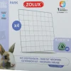 ZOLUX Kit d'extension pour Neopark Life du lapin coloris argent – 35,5 x 35 cm – x 4 grilles