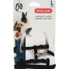 ZOLUX Kit harnais pour le lapin en nylon coloris noir – Taille L