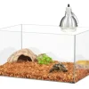 TERRATLANTIS Kit pour bébé tortue terrestre coloris transparent - 65 x 45 x 35 cm