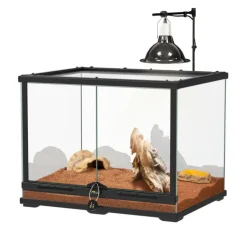 TERRATLANTIS Kit pour pogona juvénile coloris noir - 60 x 45 x 45 cm