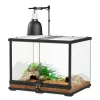 TERRATLANTIS Kit pour serpent juvénile coloris noir - 60 x 45 x 45 cm