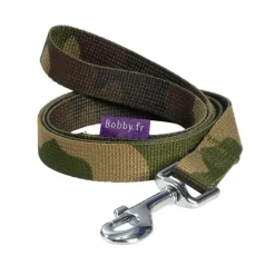 BOBBY Laisse Camouflage 20 kaki taille M