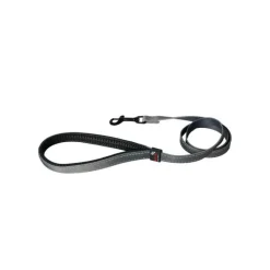 MARTIN SELLIER Laisse chien nylon 16 mm / 100 cm gris soie